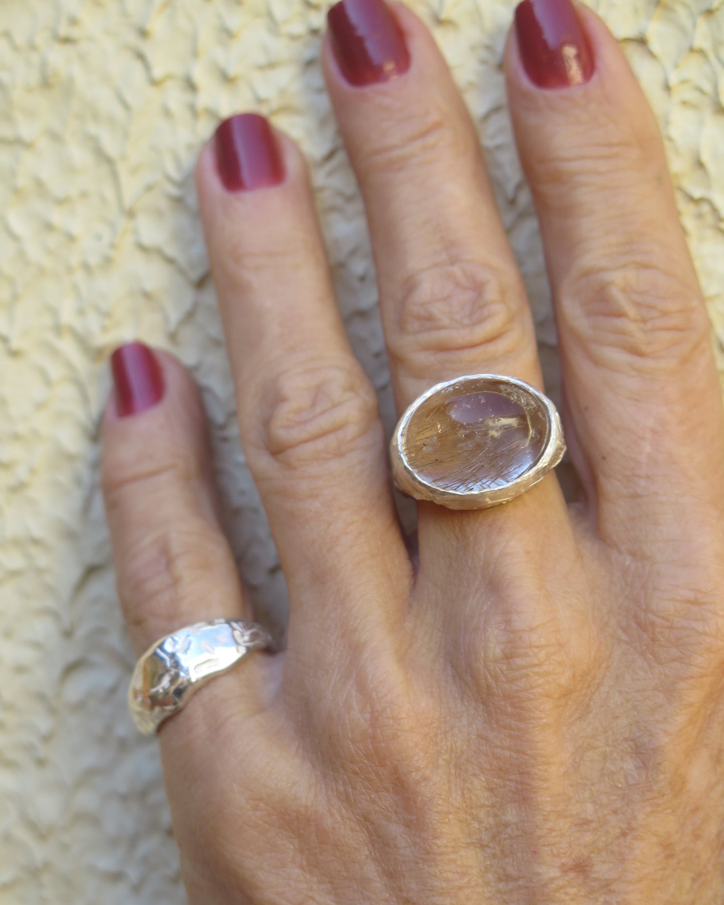 Anel | Quartzo Rutilado