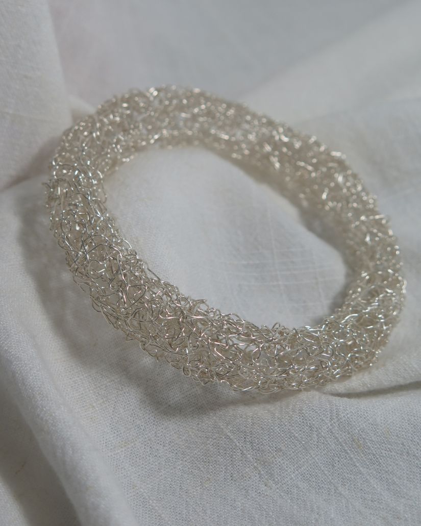Bracelete | Prata Costurada